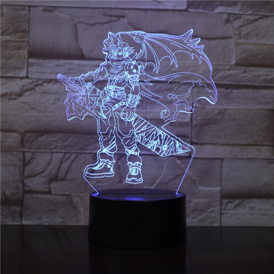 Final Fantasy 3D-lampe