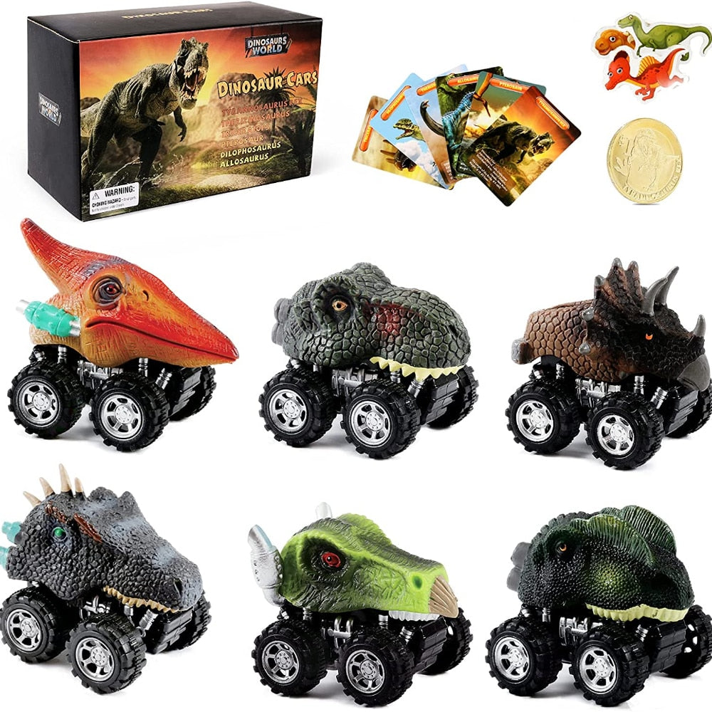 Trekk tilbake Dinosaur Mini Car
