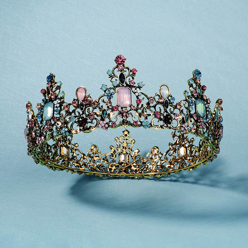 Jeweled Barokk Queen Crown