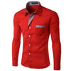 Slim Fit, lange ermer for menn