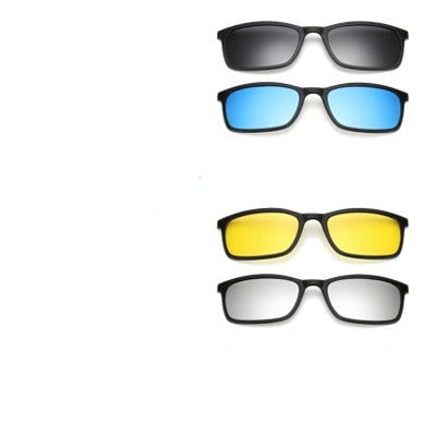 Magnetiske polariserte clip-on briller