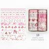 Dekorative Washi Tape-sett