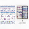 Dekorative Washi Tape-sett
