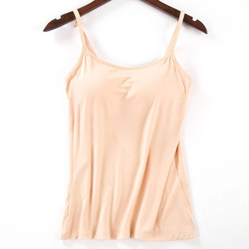 Polstret Cami Tank-topp for kvinner