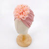 Ruffle Top Baby Turban Hat