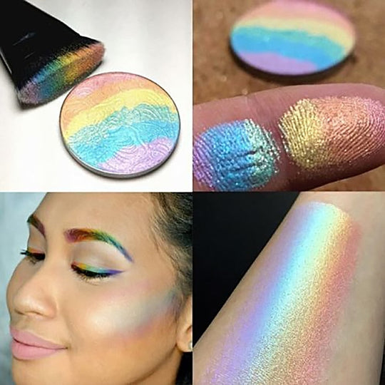 Rainbow Highlighter Contour Palette