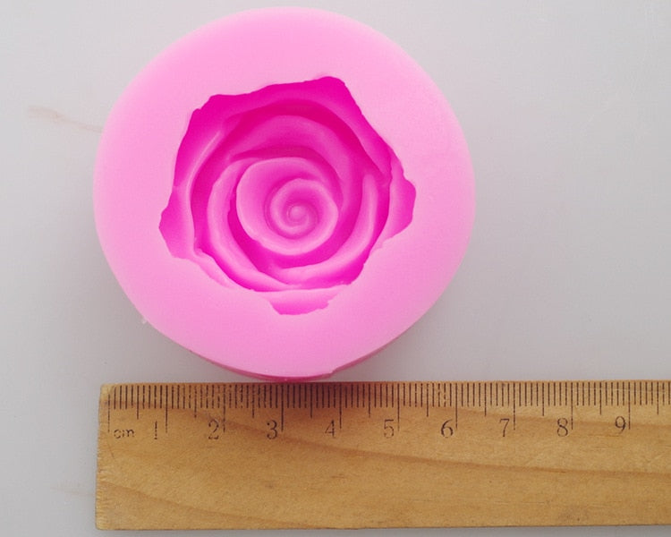 Rose silikonform