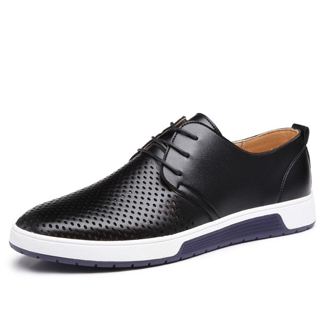 Oxford Leather Casual Sko