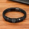 Armbånd i vevd skinnstil