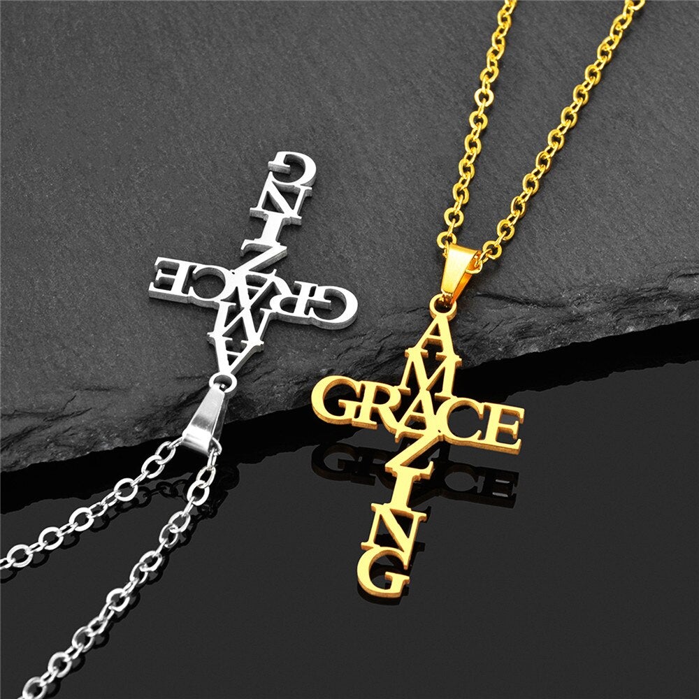 Amazing Grace Cross-kjede
