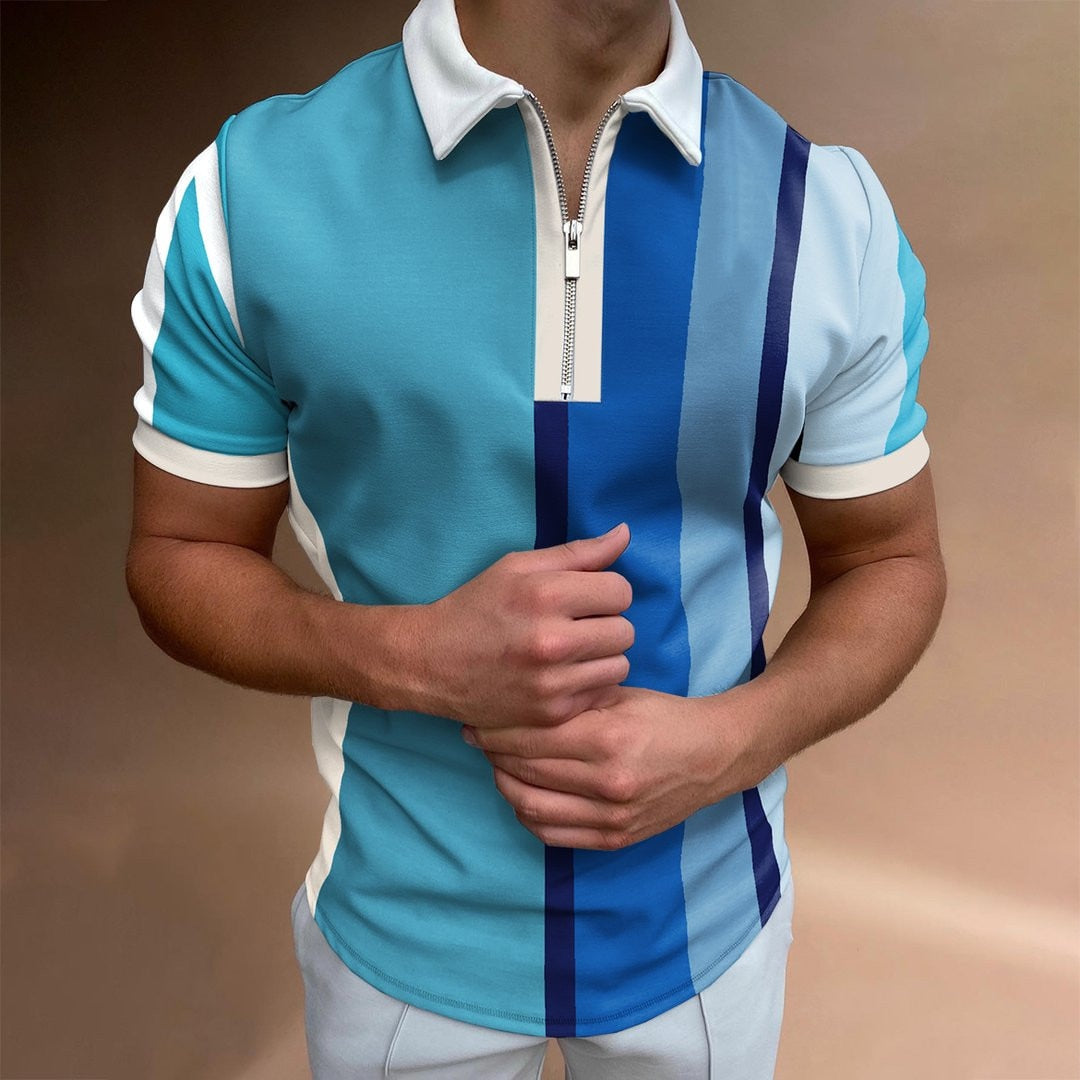 Retro Poloskjorte