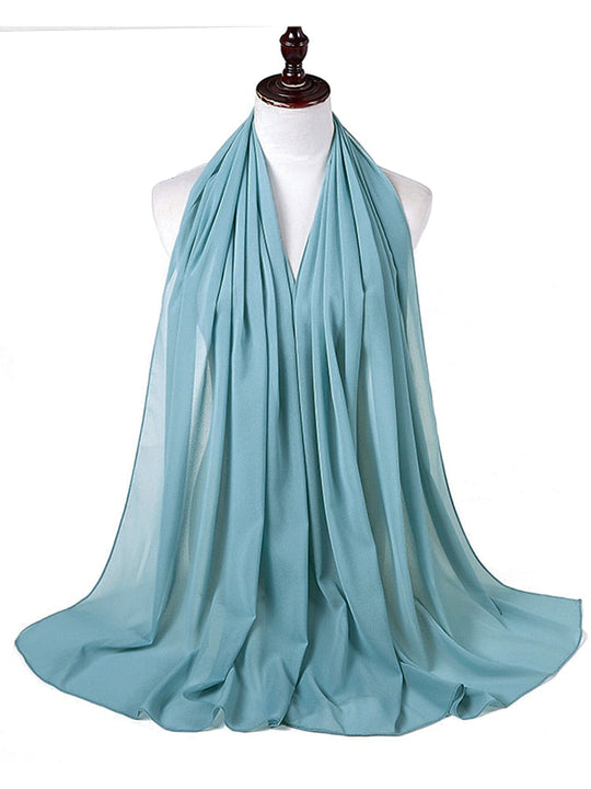 Chiffon Hijab pannebånd