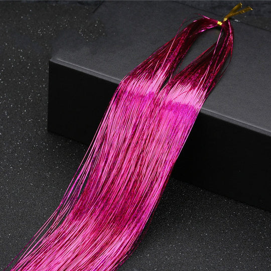 Sparkle Tinsel Silk Hair Extension