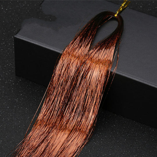 Sparkle Tinsel Silk Hair Extension