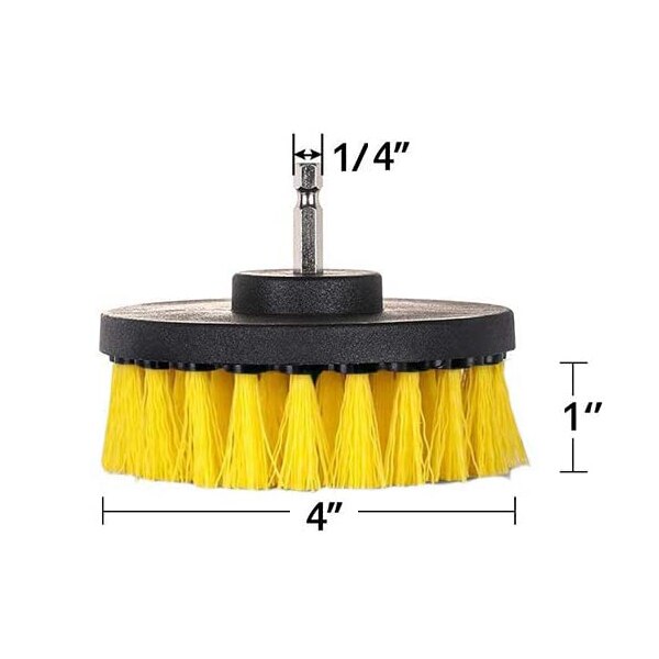 Drill Cleaning Brush Heads