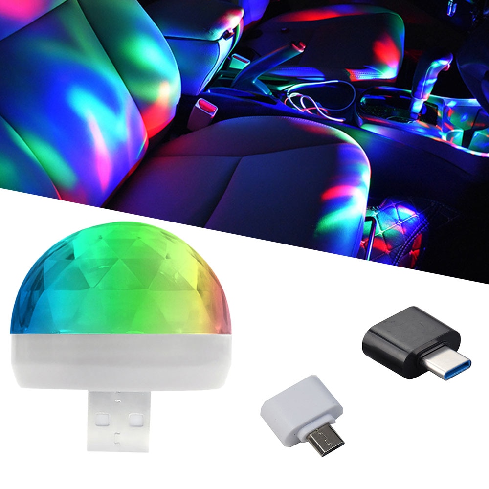 Mushroom  Disco lys (USB)