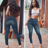 Jeans-leggings med perfekt passform