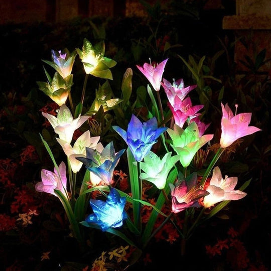 Lily Solar Garden Stake Lights