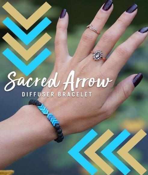 Sacred Arrow Diffuser armbånd