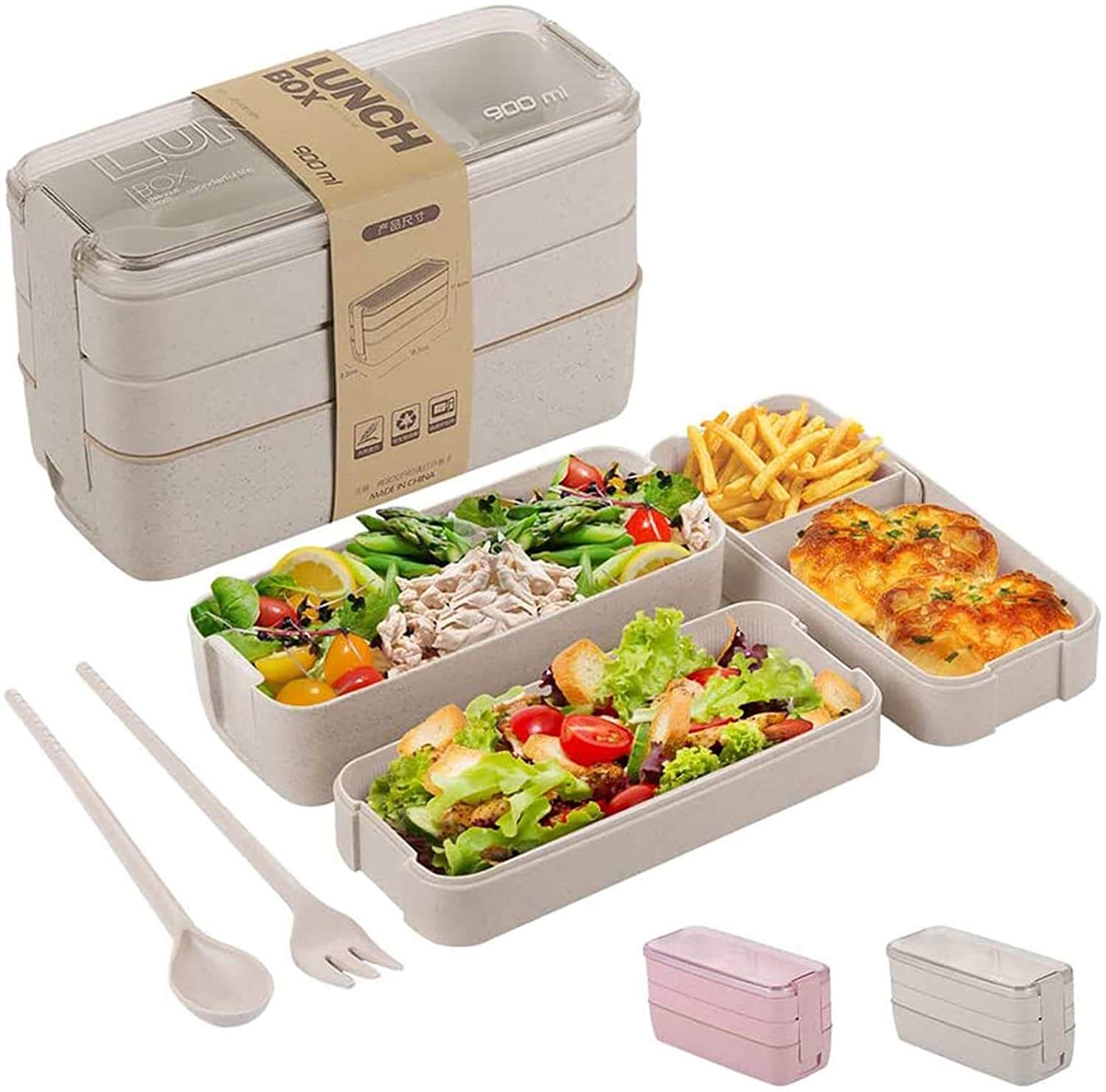 3-lags Bento-boks
