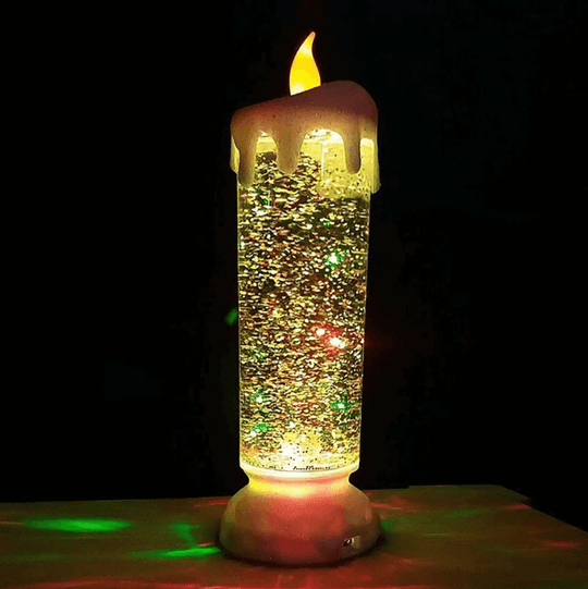 LED fargeskiftende stearinlys