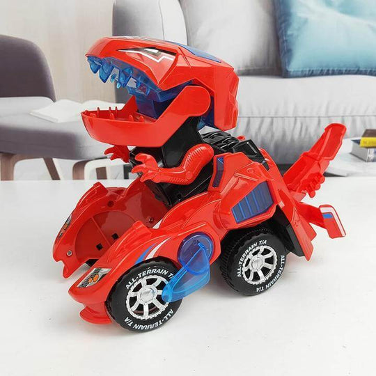 Transformerende Dinosaur LED-bil