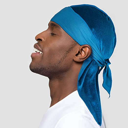 Pustende fløyel Durag