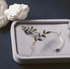 Flower Art Clip øredobber