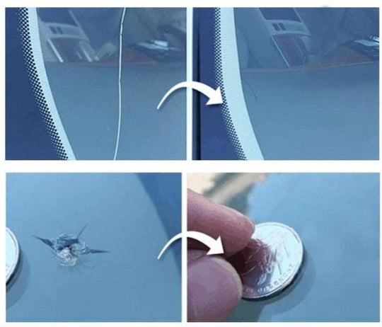 Reparasjonssett for sprukket glass