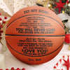 Til min sønn basketball