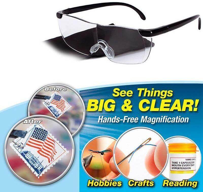 Forstørrelsesbriller | 250 Graders Syn