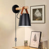 Nordic Wooden Vegglampe