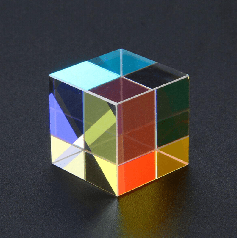 Optisk prisme -kube