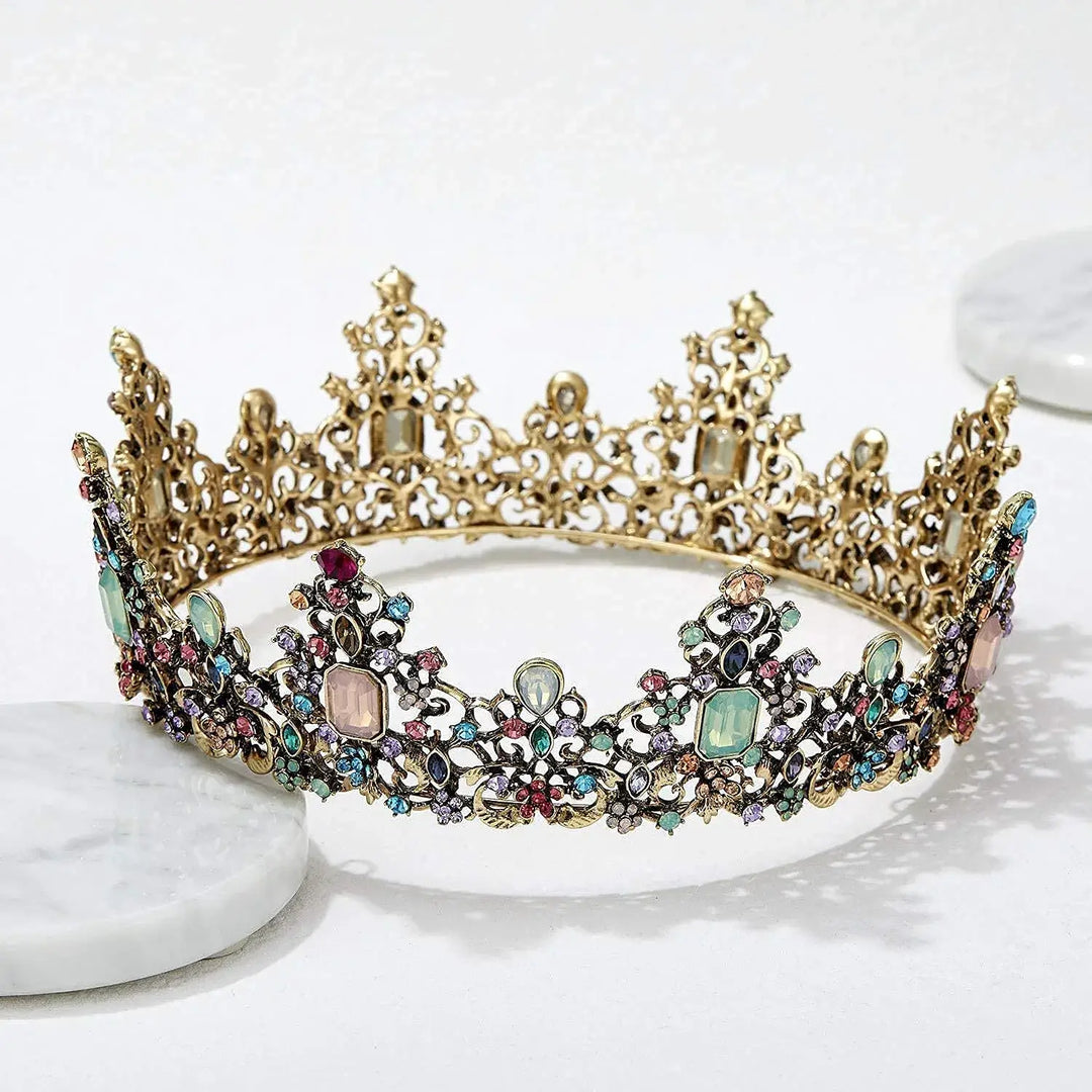 Jeweled Barokk Queen Crown