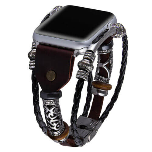 Vintage stropp til Apple Watch