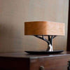 Moderne Tre Skrivebordslampe